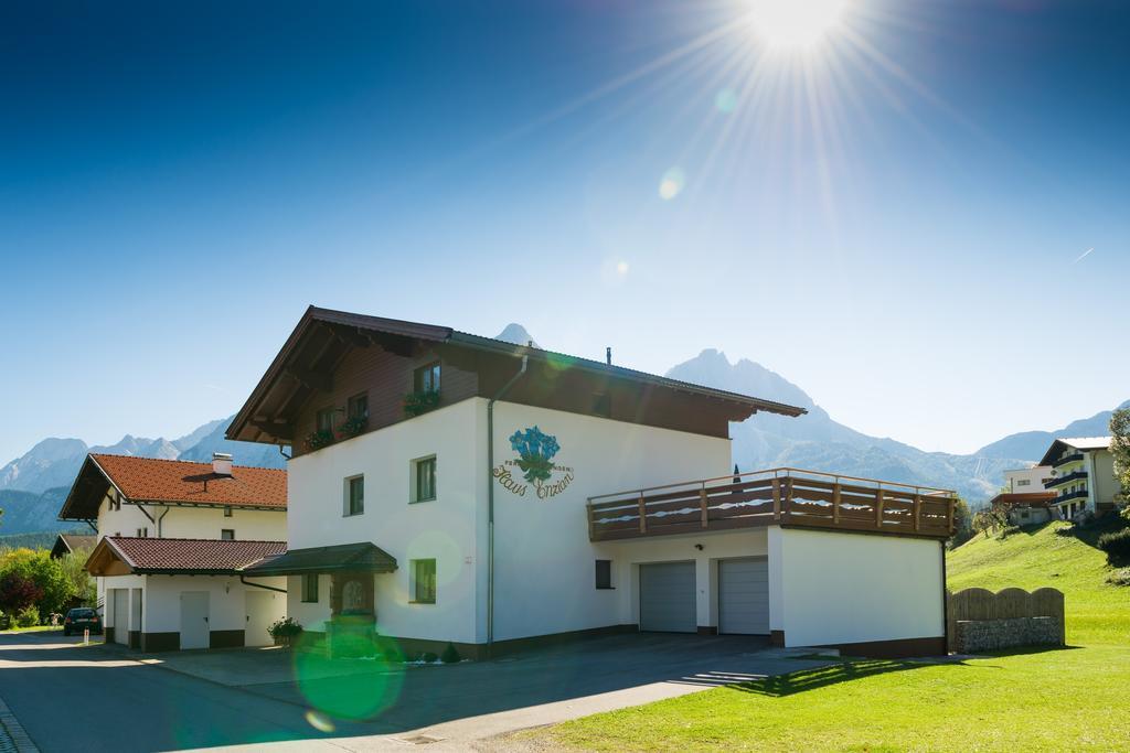 Apartament Haus Enzian Lermoos Zewnętrze zdjęcie