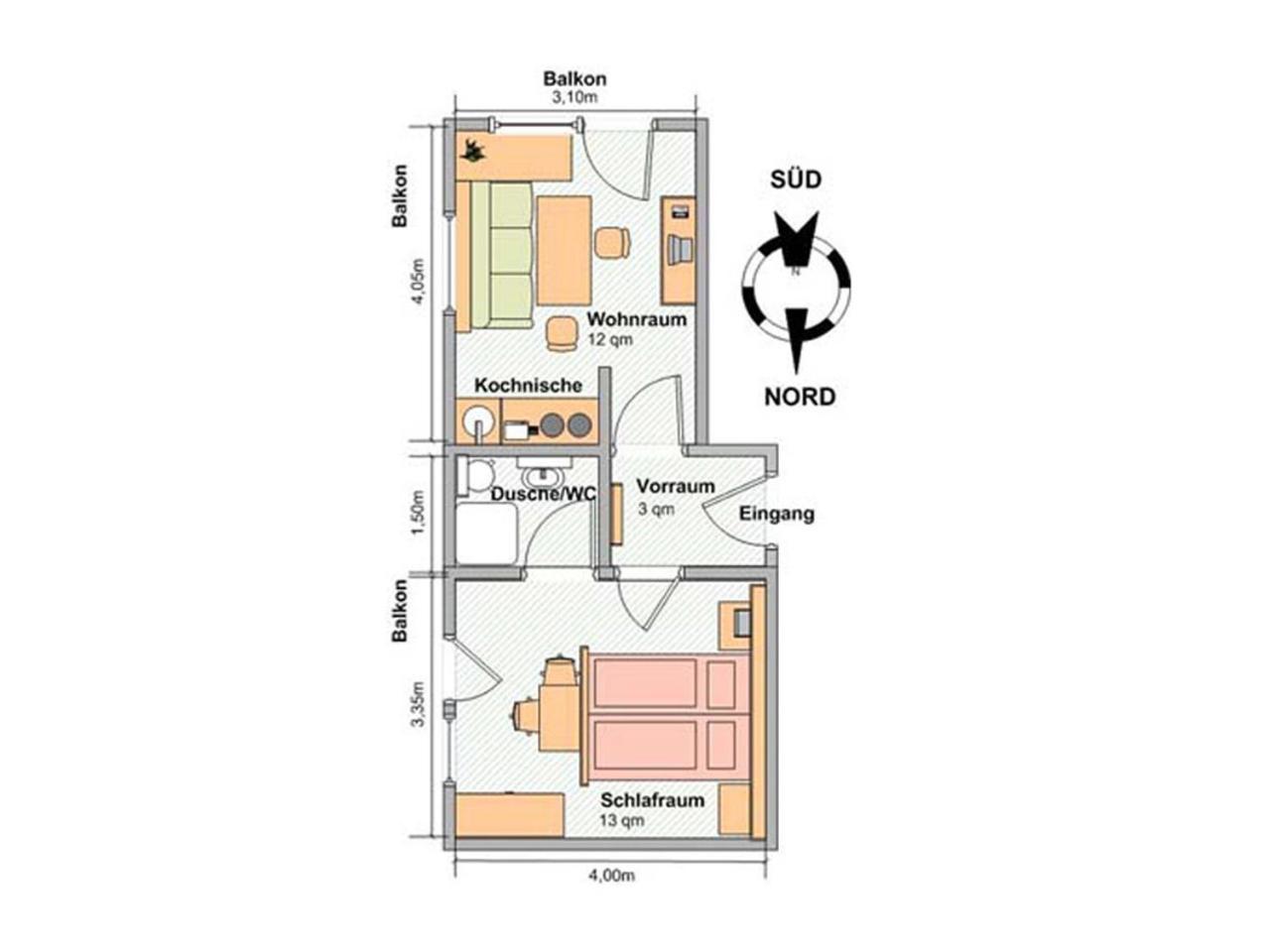 Apartament Haus Enzian Lermoos Zewnętrze zdjęcie